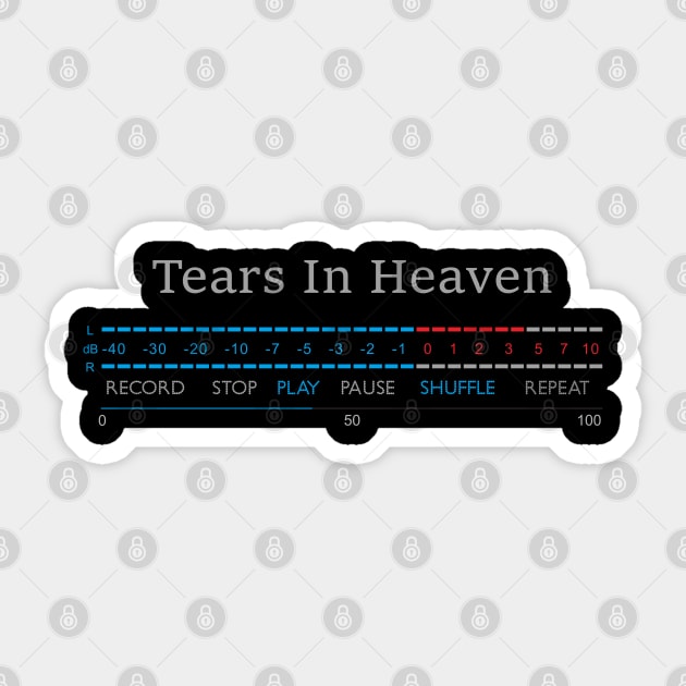 Play - Tears In Heaven Sticker by betta.vintage